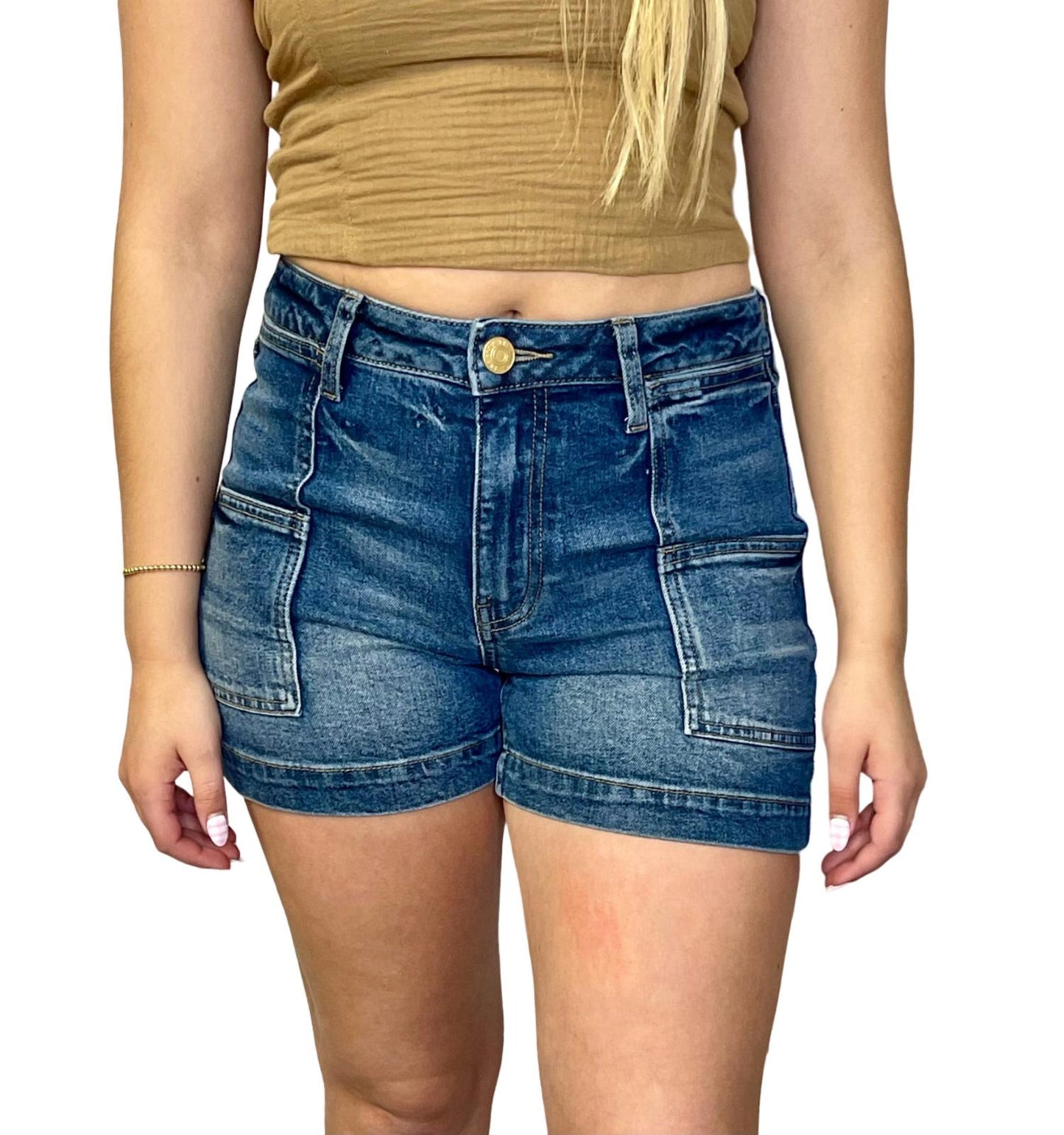 Kut From The Kloth - Women's Jane Pork Chop Pocket Shorts