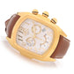 Invicta Lupah Dragon 47MM Quartz Chronograph Leather Strap Watch