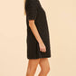 Dolce Cabo - Quilted Nylon Trim Dress