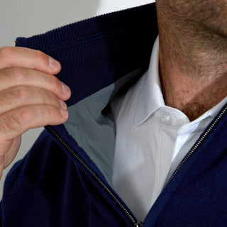 Abacus Sportswear Us - Liffin Knitted Half-zip Windstopper Sweater