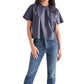 Steve Madden - Ezra Faux Leather Top