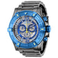 Invicta Luminary 52Mm Swiss Quartz Chrono Stainless Bracelet Watch