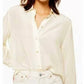 Topshop - Pole Situation Button Down Silk Shirt