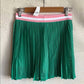 J.Crew - Women's Mesh Pleated Skort With Pink Waistband