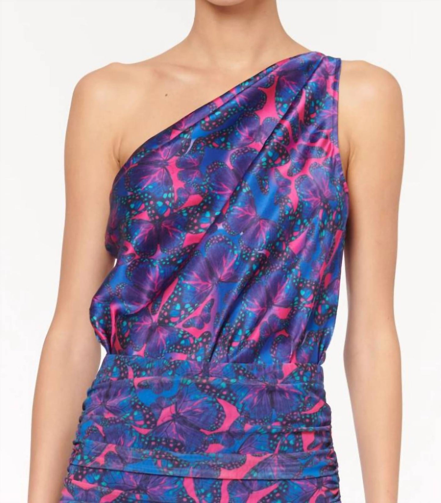 Cami Nyc - Darby Asymmetrical Draped Bodysuit