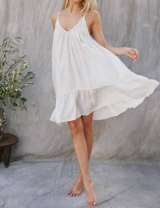 9Seed - St Tropez Ruffle Mini Dress