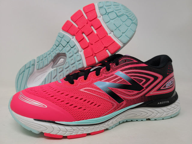 New Balance Girl'S 880 V7 Running Shoes Pink/Black Size 7 M Us Big Kid