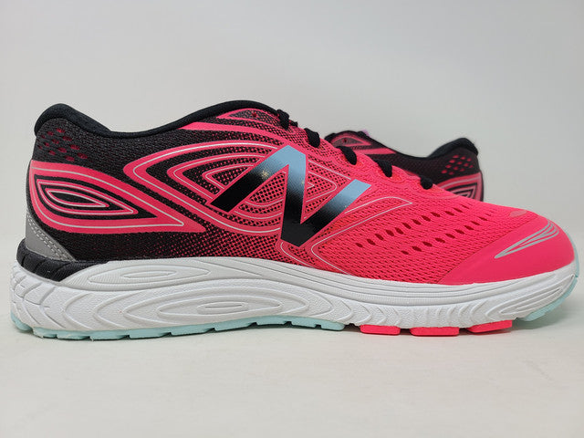 New Balance Girl'S 880 V7 Running Shoes Pink/Black Size 7 M Us Big Kid