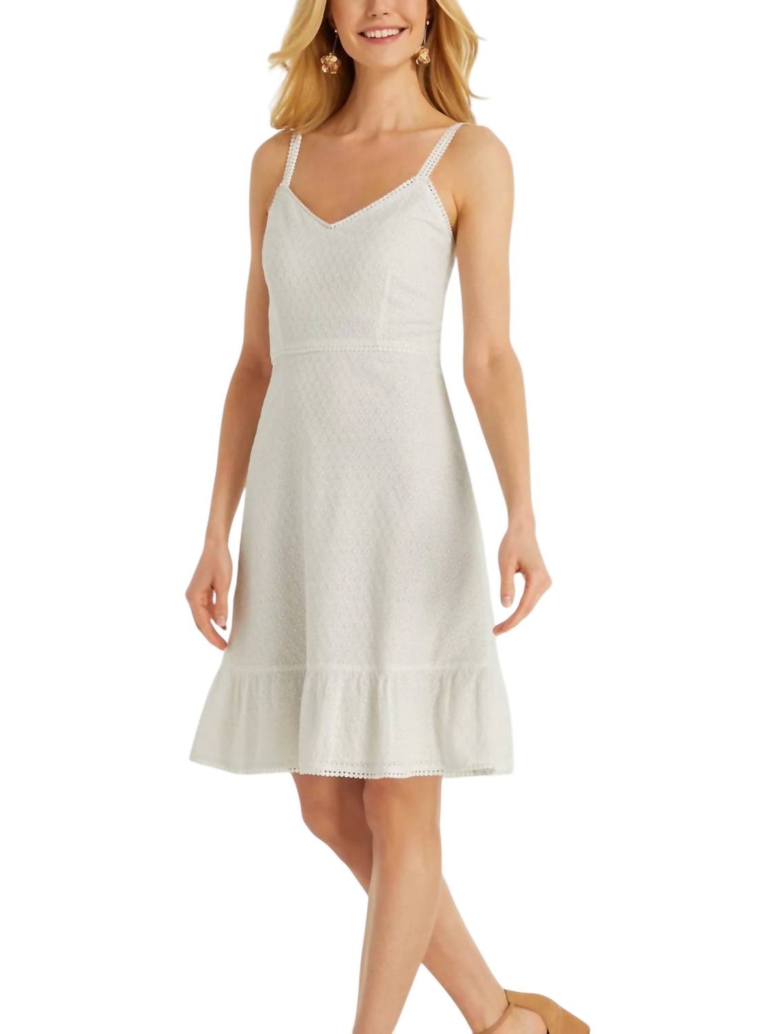 Draper James - Collection Eyelet Flounce Dress