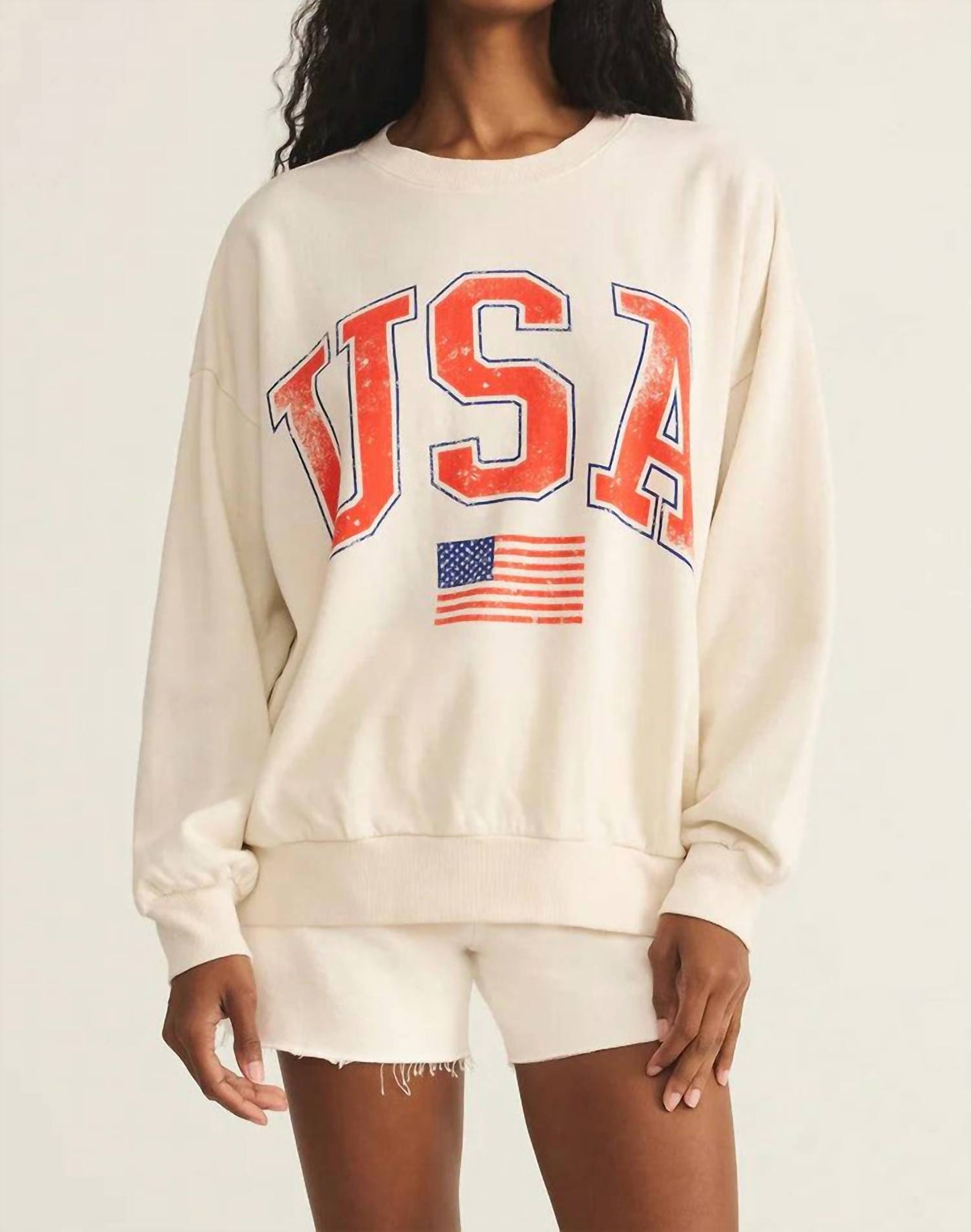 Z Supply - Flag Sunday Usa Sweatshirt