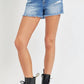 Risen - Arty High Rise Denim Shorts