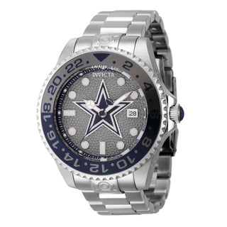 Invicta NFL Grand Diver 47mm Auto Watch SSteel Bracelet