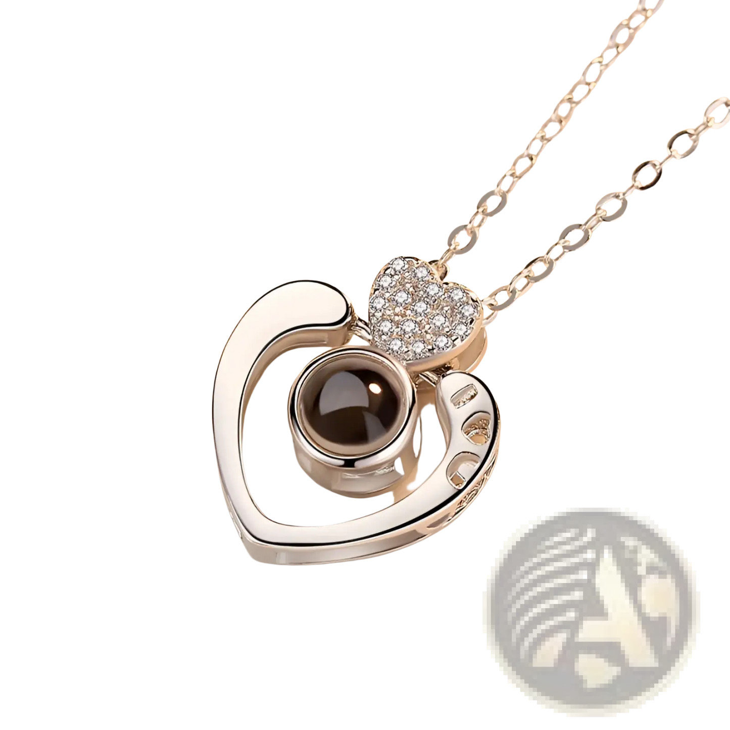 925 Sterling Silver i Love you Heart Pendant Necklace