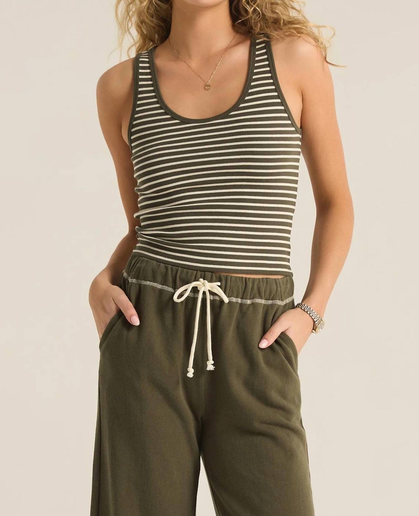 Z Supply - Essy Stripe Rib Top