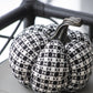 Set of Two Farmhouse Plaid Fabric Pumpkins by Bruce