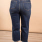Judy Blue - Women's Button Fly Destroy Jeans