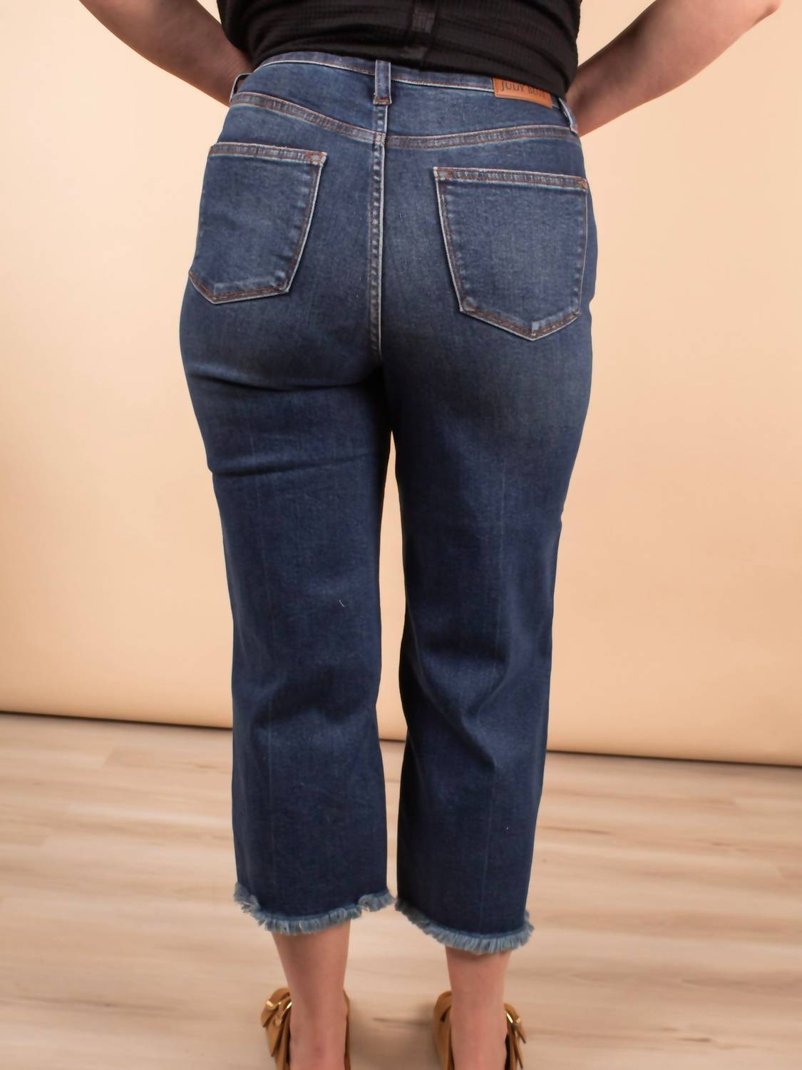 Judy Blue - Women's Button Fly Destroy Jeans