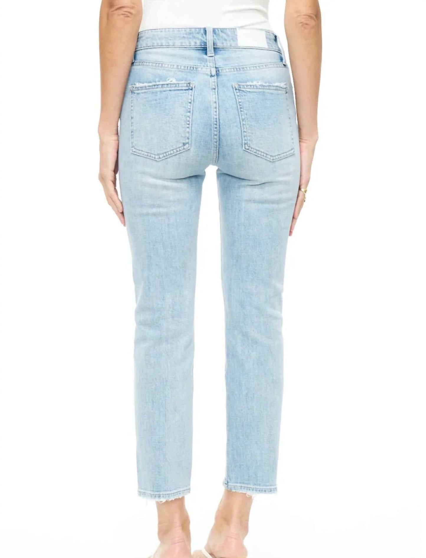 Pistola - Monroe High Rise Cigarette Crop Jeans