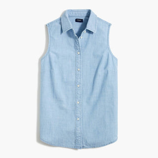 J.Crew - Lightweight Chambray Casual Button Down Shirt