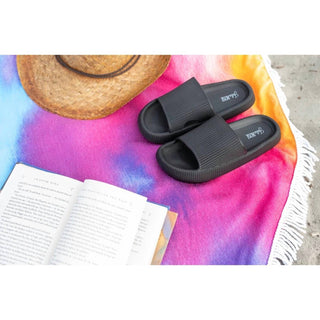 Julia Rose - Women's Insanely Comfy Beach Casual Slides Sandal