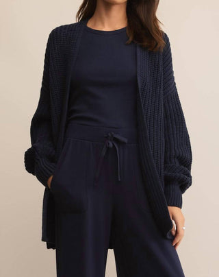 Z Supply - Long Sleeve Ribbed Cardigan Sutton