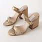 Steve Madden - Women's 2 Strap Block Heel Sandal