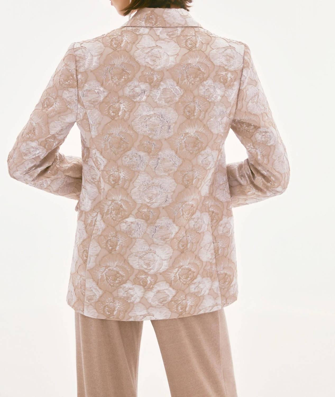 Joseph Ribkoff - Floral Long Sleeve Blazer Jacket