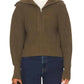Varley - Maura Half Zip Rib Knit Sweater