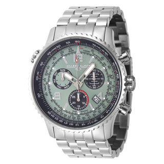 Chase Durer 49mm Flight Commander Swiss Quartz Chronograph Watch