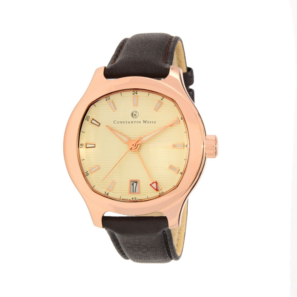 Constantin Weisz 43mm Cricket GMT Ltd Ed Automatic Strap Watch display picture 3