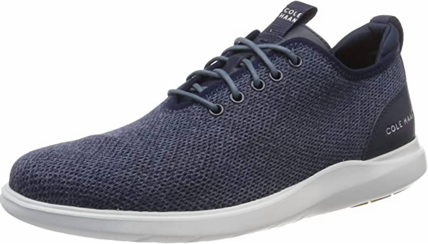 Cole Haan - Men's Grand Plus Essex Lace Up Rounded Toe Sneakers