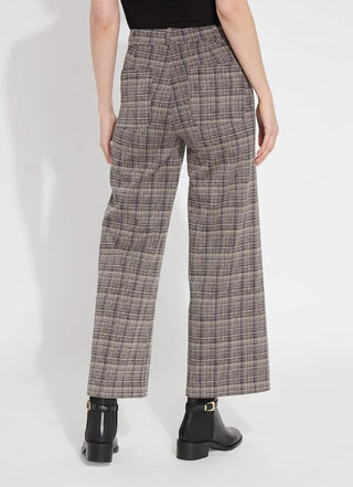 Lysse - Erin Wide Leg Ponte Jacquard Pants