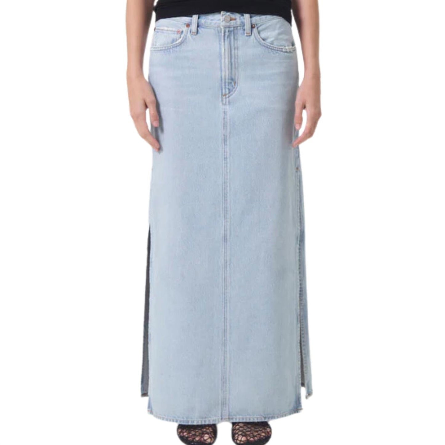 Agolde - Women's Astrid Slice Skirt