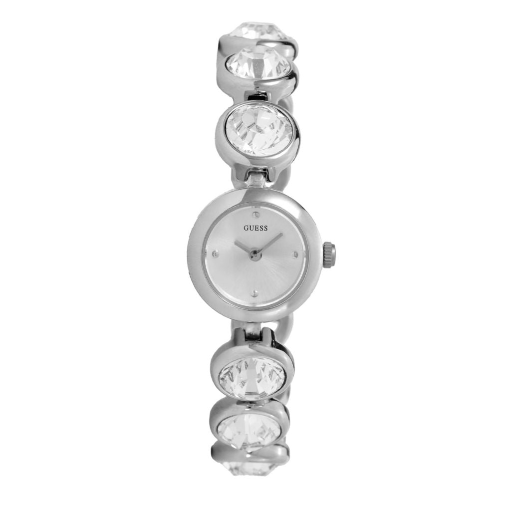 Guess Women's Spotlight Quartz Crystal Accented Bracelet Watch