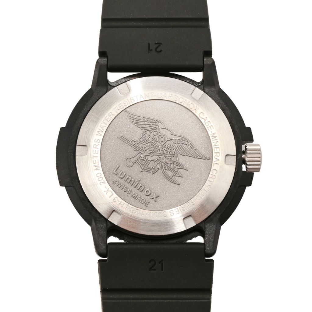 Luminox 43mm Original Navy SEAL Swiss Made Quartz Strap Watch