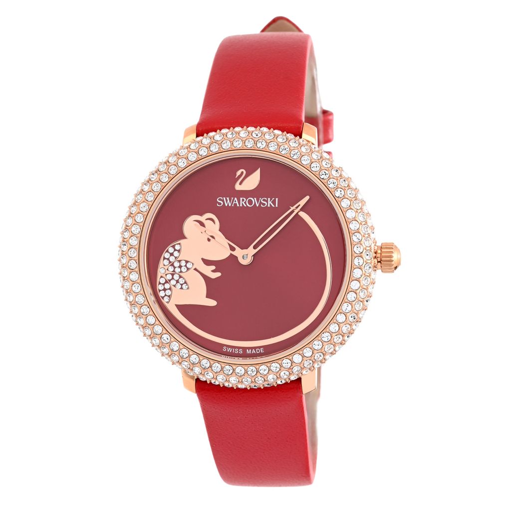 Swarovski Crystal Frost Swiss Made Quartz Swarovski Crystal Watch