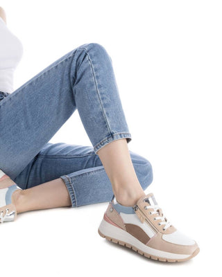 Xti - Women's Casual Sneakers With Side Zipper