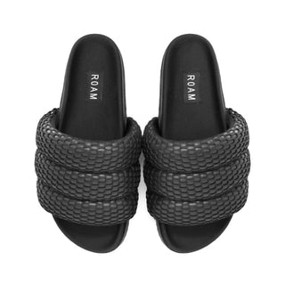 Roam - Women's Puffy Mesh Sandals Slides