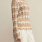 Z Supply - Azura Stripe Crochet Top Sweater