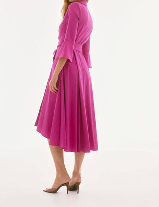 Joseph Ribkoff - Belted High Low Wrap Dress