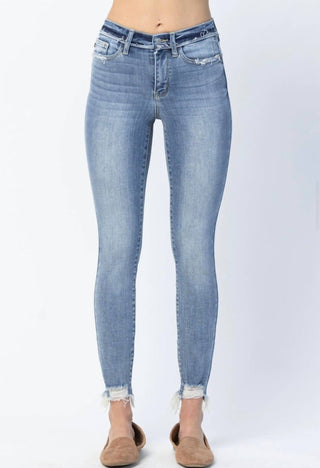 Judy Blue - Mid Rise Skinny Jeans