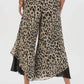 Joseph Ribkoff - Animal Print Chiffon Reversible Culotte Pants