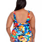Ralph Lauren - Plus Size Side-shirred One Piece Swimsuit