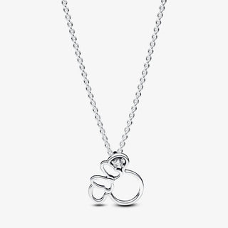 Pandora - Women's Disney Minnie Mouse Silhouette Collier Necklace