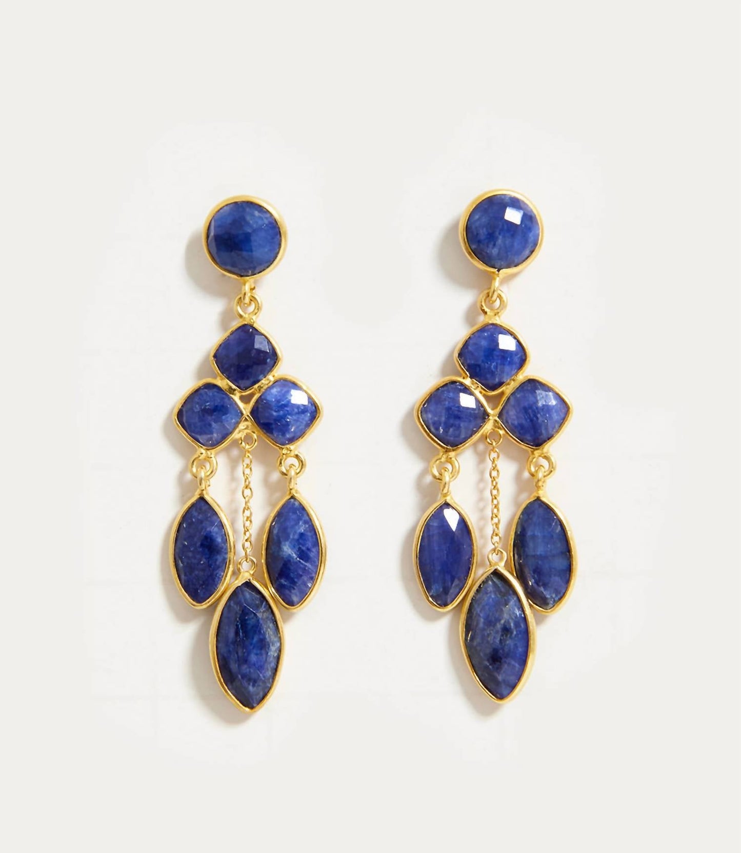 Felix Z - Chandelier Gemstone Earrings