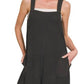 Zenana - Knit Waffle Wide Leg Overalls