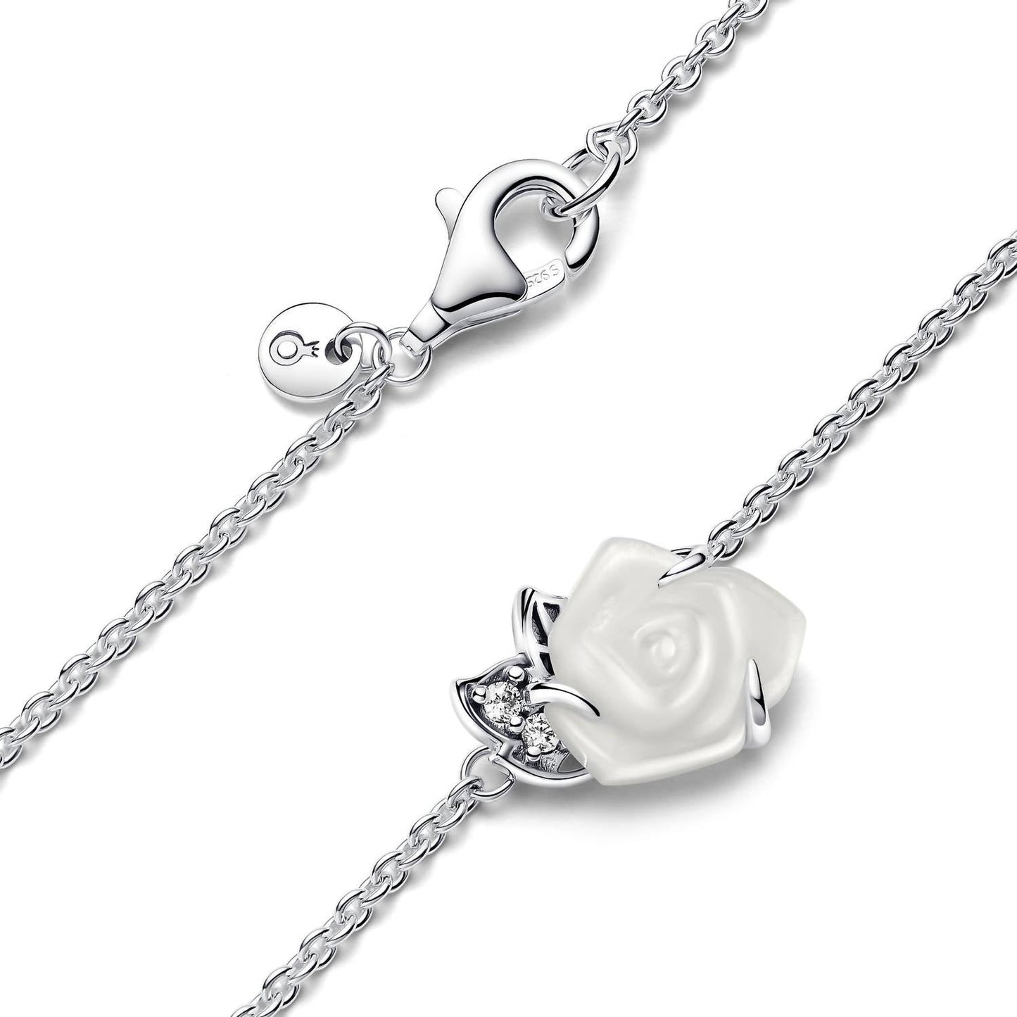 Pandora - Women's Rose In Bloom Collier Necklace