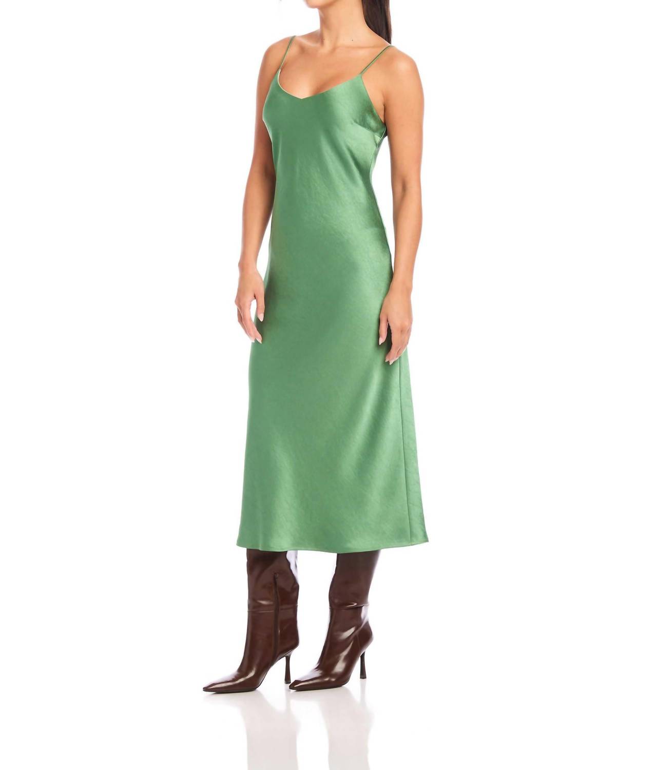 Fifteen Twenty - Bias Slip Midi Dress