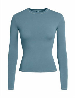 Skims - Cotton Jersey Long Sleeve T-shirt