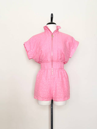 Emily Mccarthy - Taffy Cheetah Poppy Romper